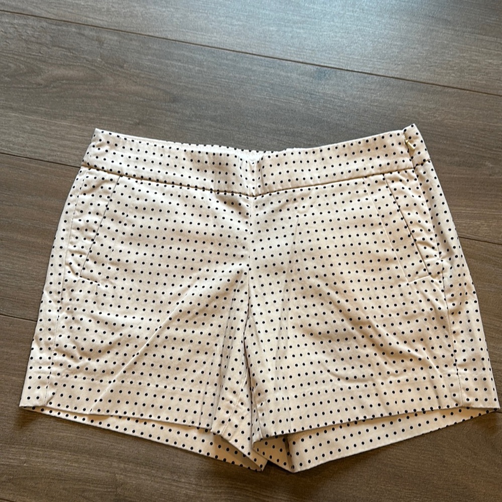 Jcrew polkadot shorts